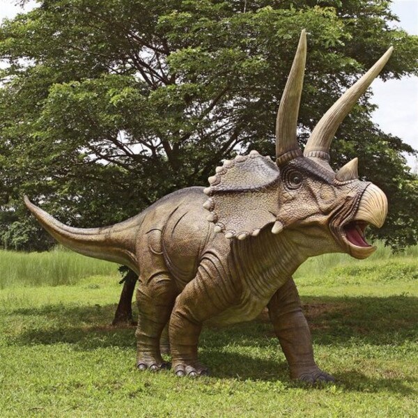 Giant Charging Triceratops